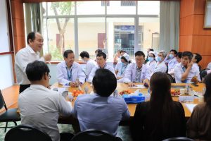 PGS.TS. Tăng Chí Thượng chỉ đạo sau kiểm tra